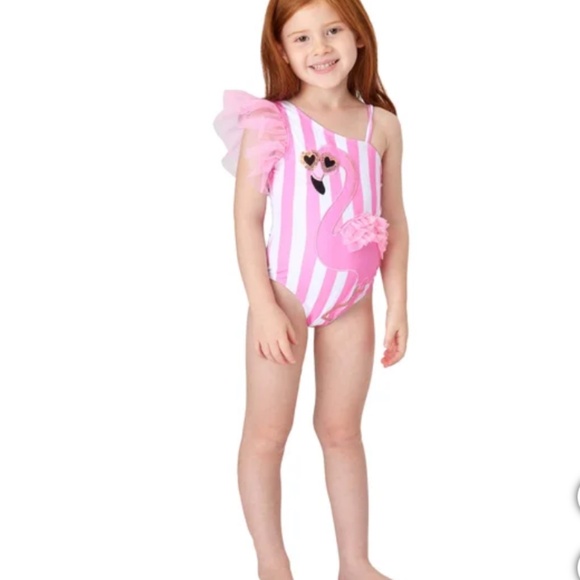 ✨NWT Flapdoodles Kids 2-Piece Swim Set | Vibrant & Trendy! 🌈👙 Summer Ready! - Picture 3 of 7